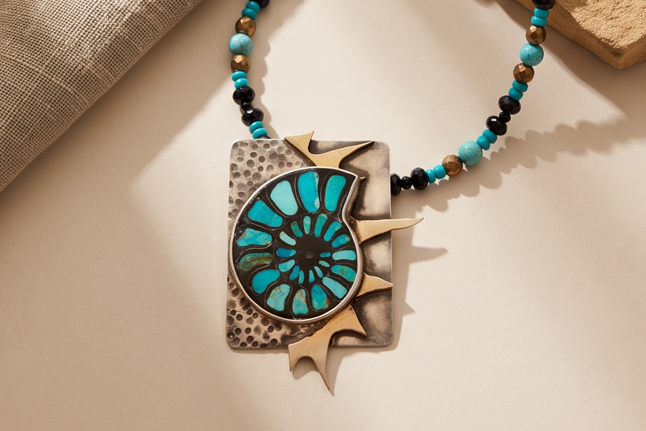 Ammonite & Turquoise